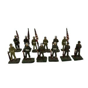 Union South Africa American Lead Toy Soldiers